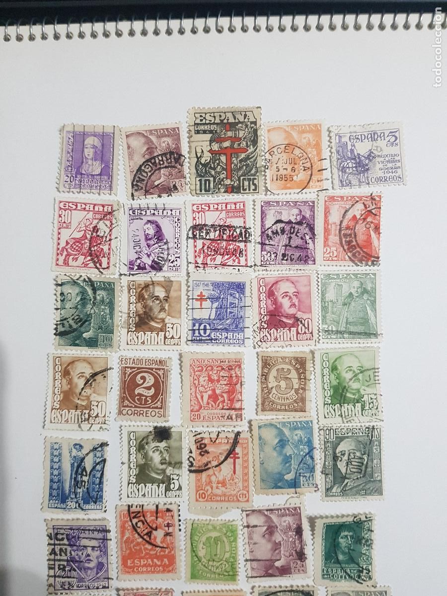 Sellos: 40 SELLOS VARIADOS DE DIFERENTES A&Ntilde;0S - Foto 7