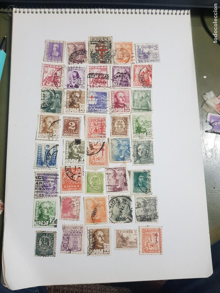 Sellos: 40 SELLOS VARIADOS DE DIFERENTES A&Ntilde;0S - Foto 1