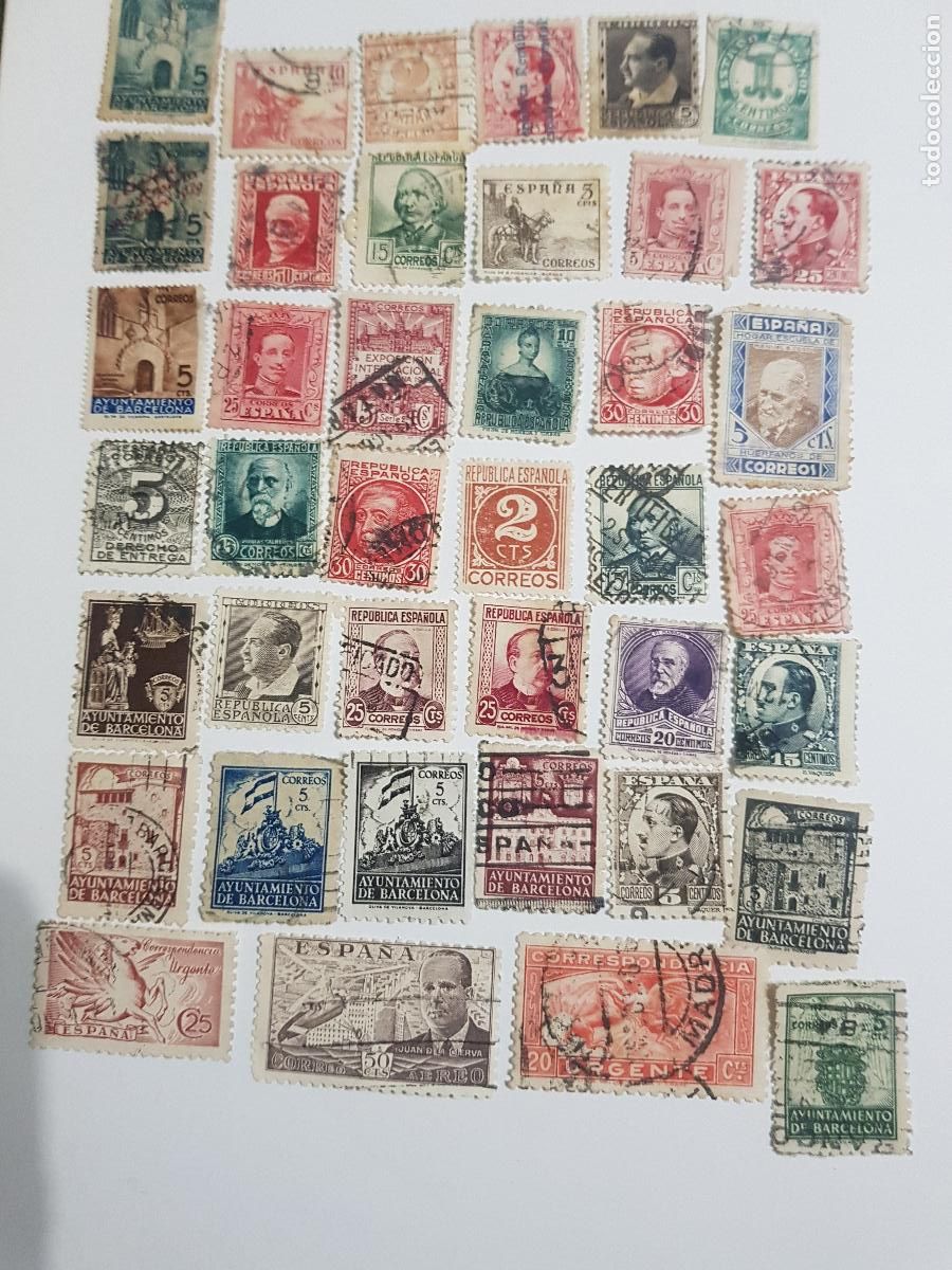 Sellos: 40 SELLOS VARIADOS DE DIFERENTES A&Ntilde;0S - Foto 2