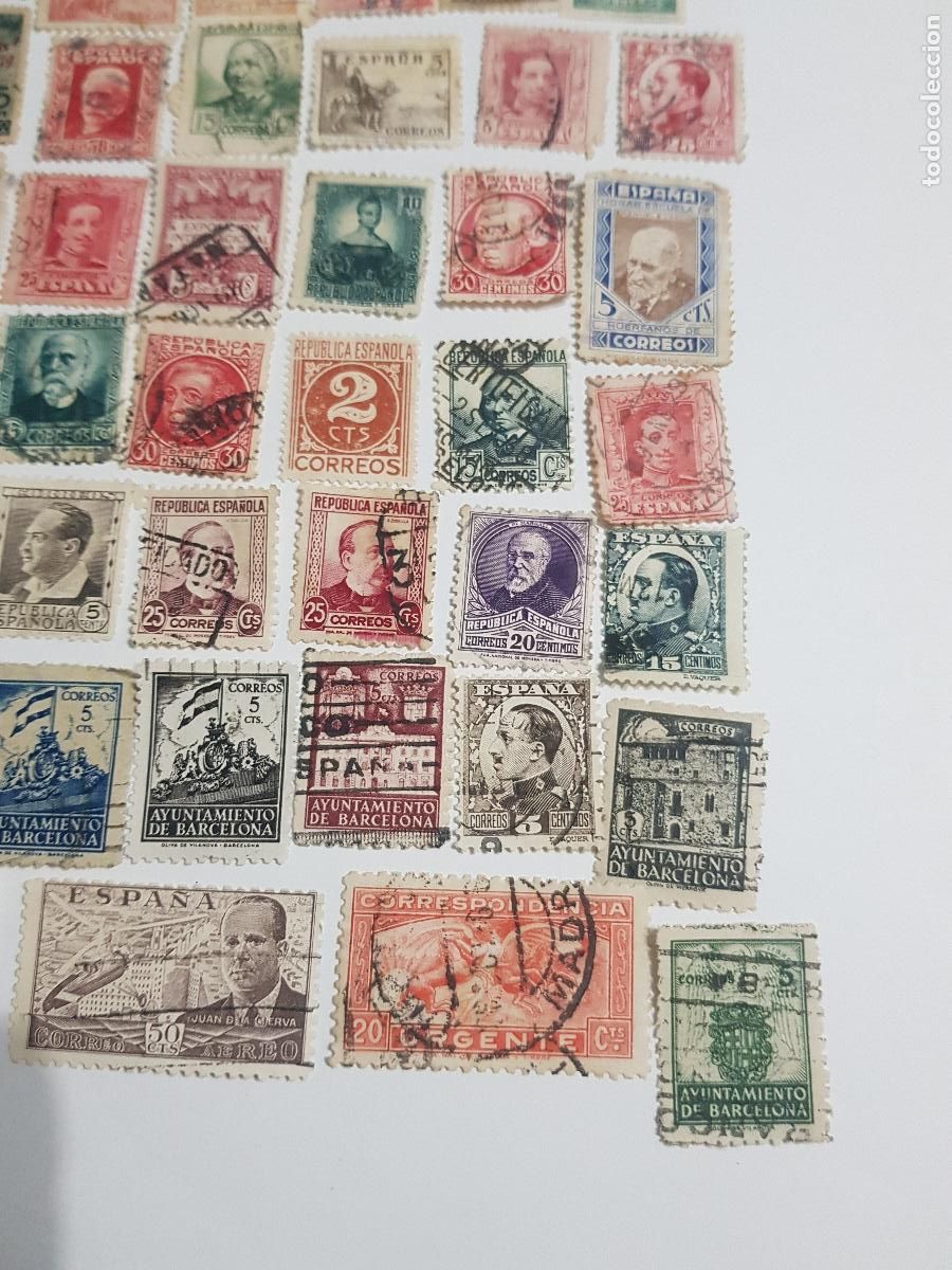 Sellos: 40 SELLOS VARIADOS DE DIFERENTES A&Ntilde;0S - Foto 3