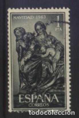 Sellos: S-10836- ESPA&Ntilde;A. NAVIDAD 1963. - Foto 1