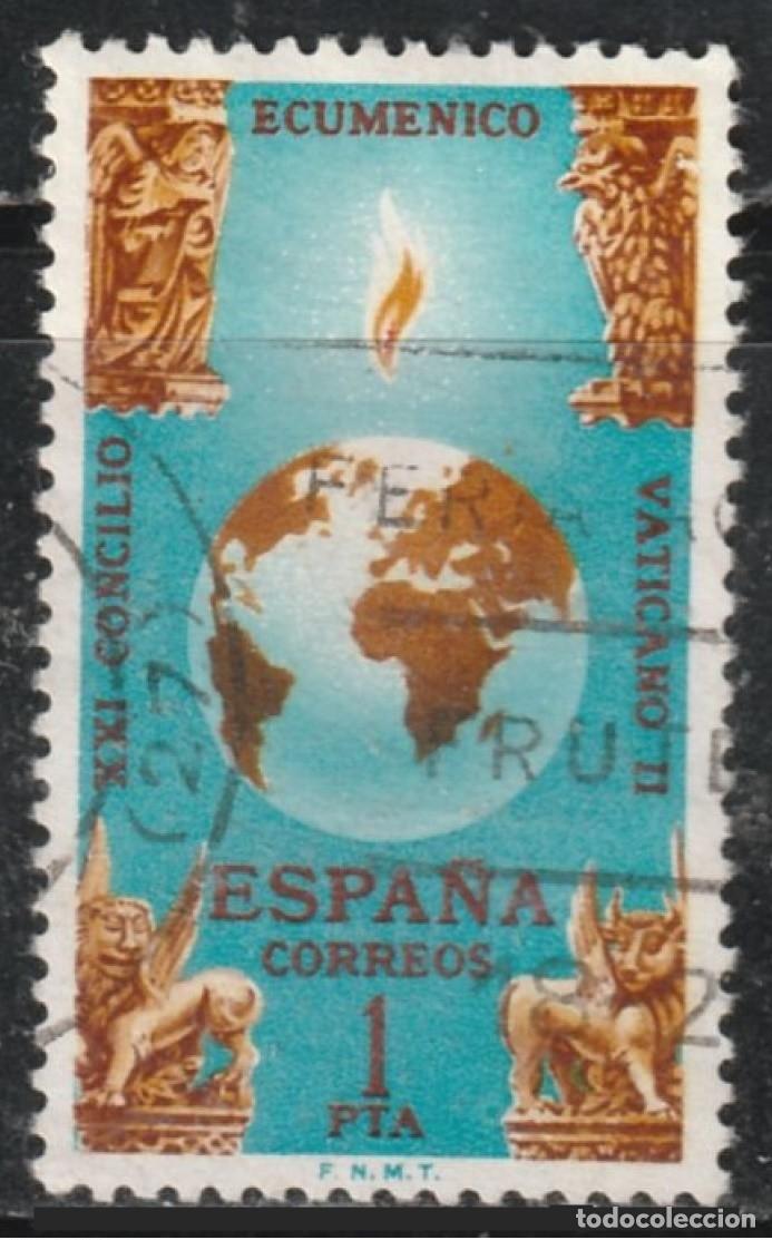 Sellos: ESPA&Ntilde;A 1965 - EDIFIL 1695 USADO - Foto 1