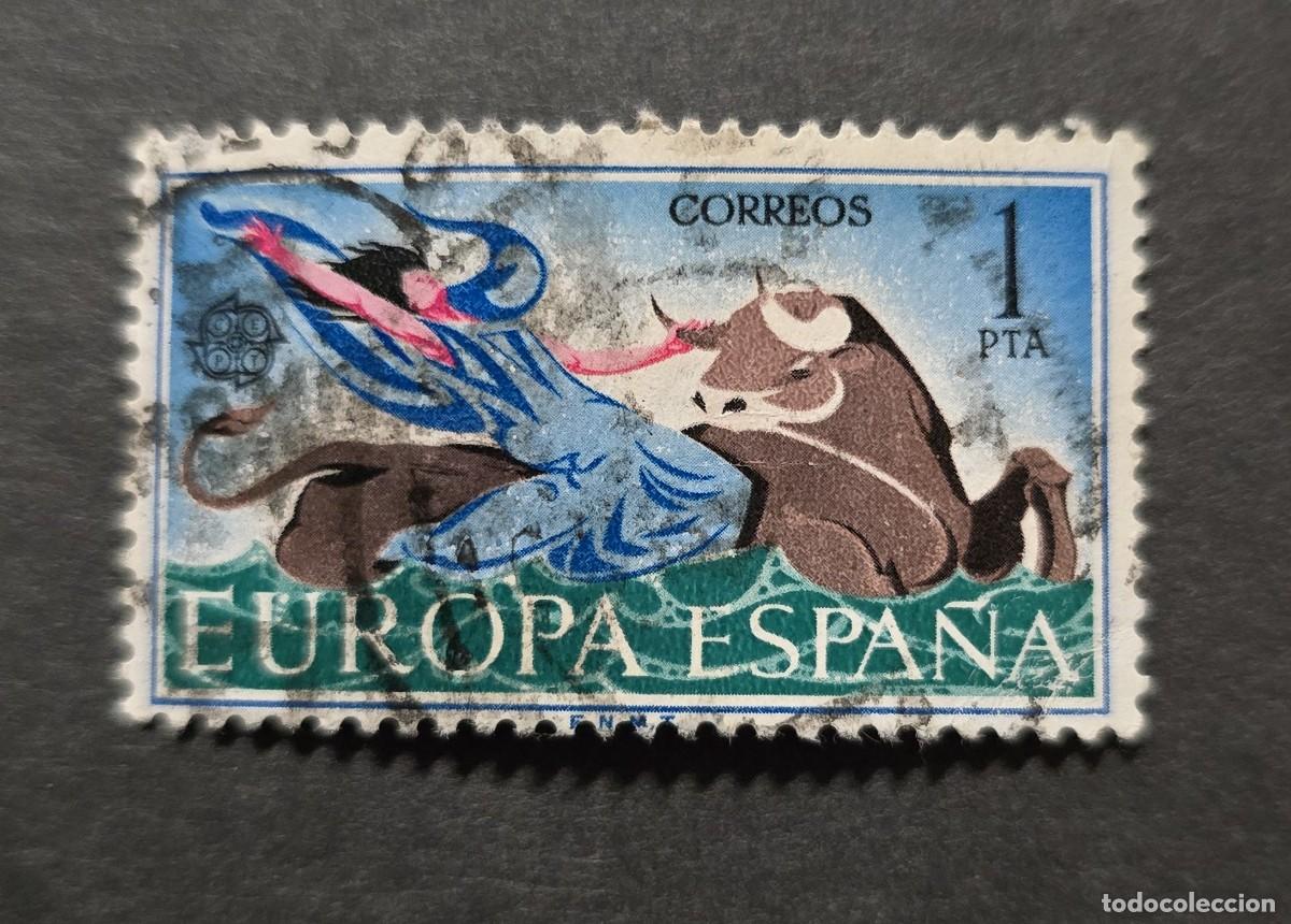 Sellos: SELLO USADO ESPA&Ntilde;A 1966 EUROPA - C.E.P.T. - Foto 1