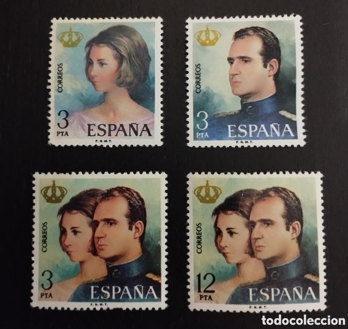 Sellos: SELLOS ESPA&Ntilde;A 1975 REYES - Foto 1