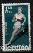 Sellos: Edifil n&ordm; 1311, atletismo, usado - Foto 1