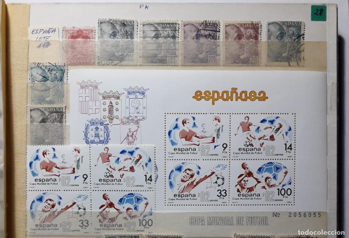 Sellos: Espa&ntilde;a. 12 sellos + 1 hoja bloque - Foto 1