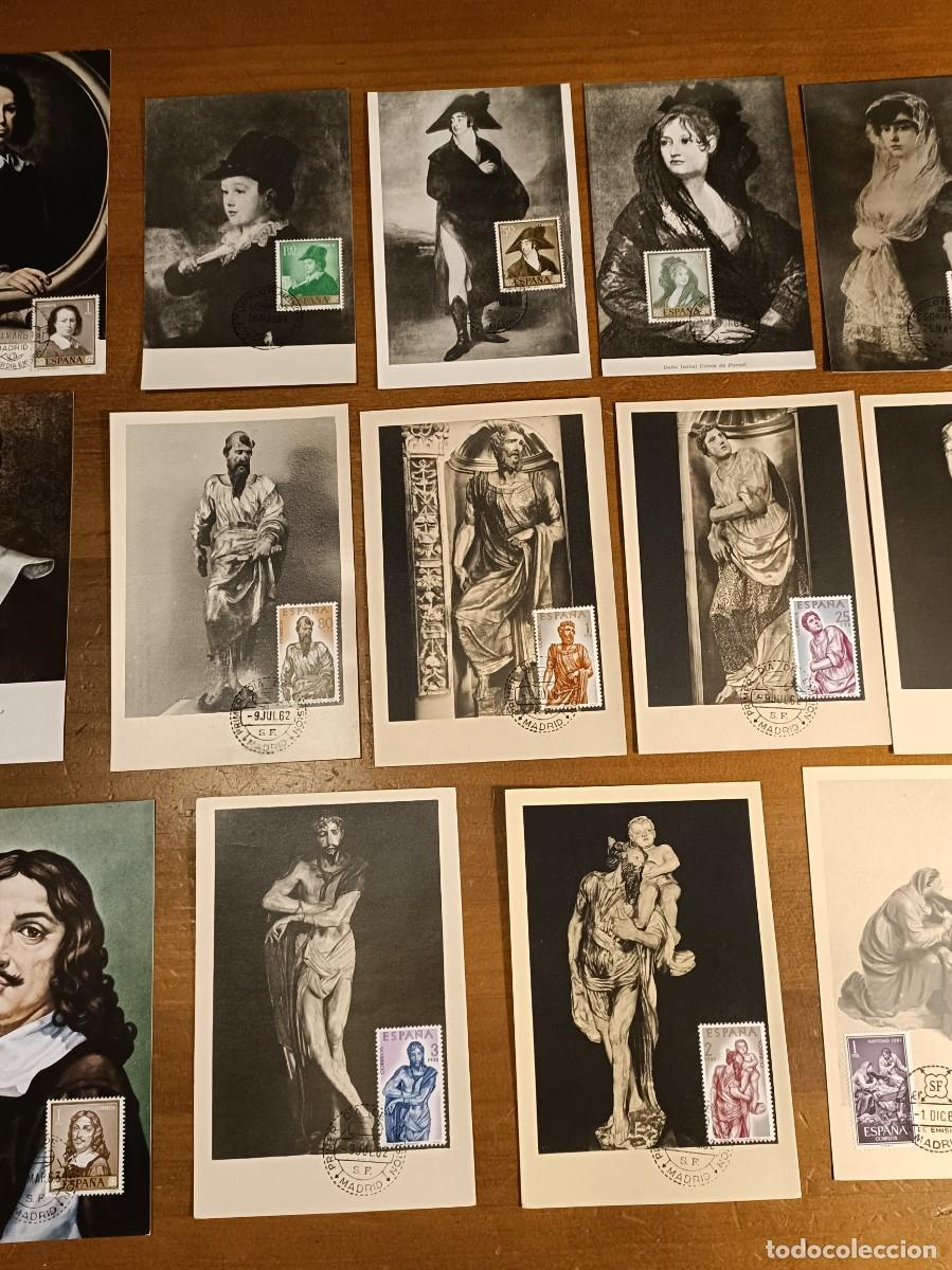 Sellos: Lote 14 enteros postales 1961-64 - Foto 3