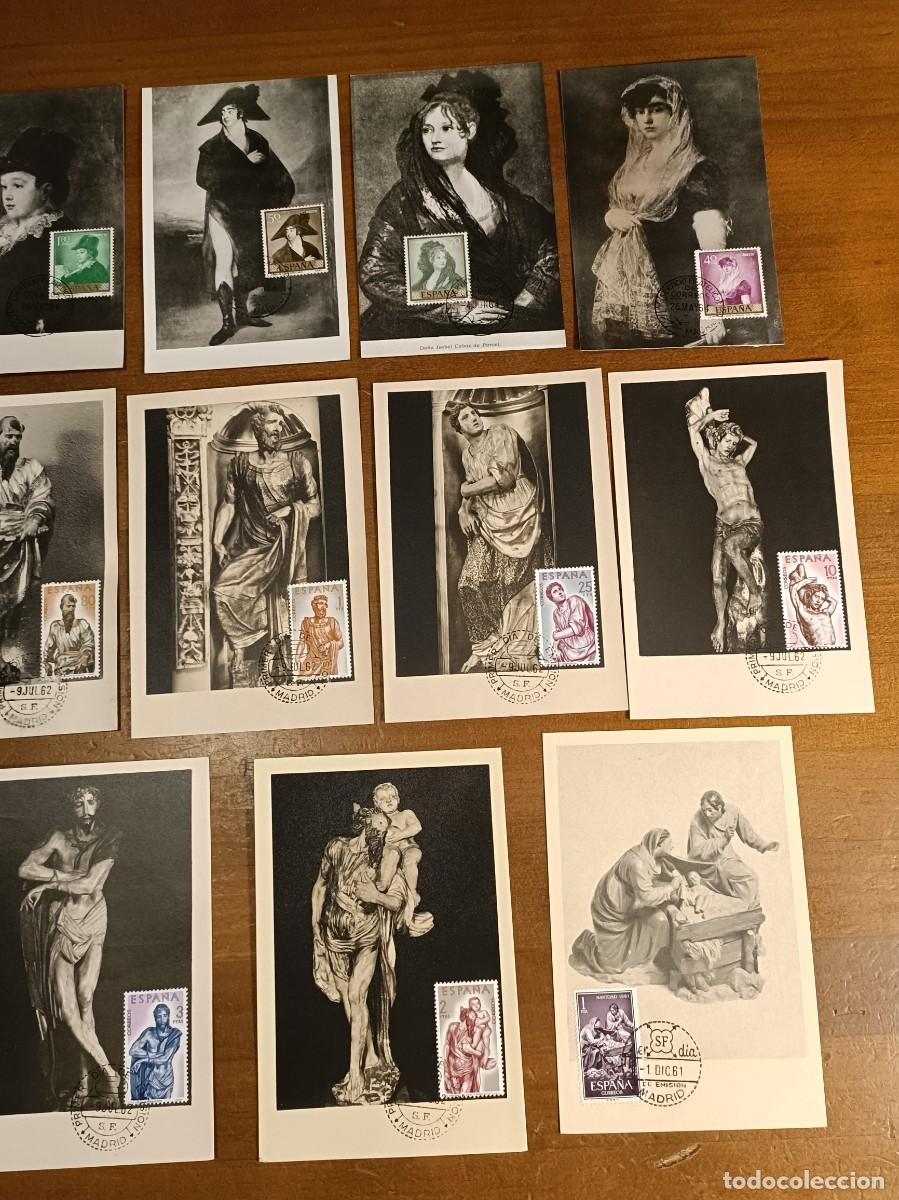 Sellos: Lote 14 enteros postales 1961-64 - Foto 4