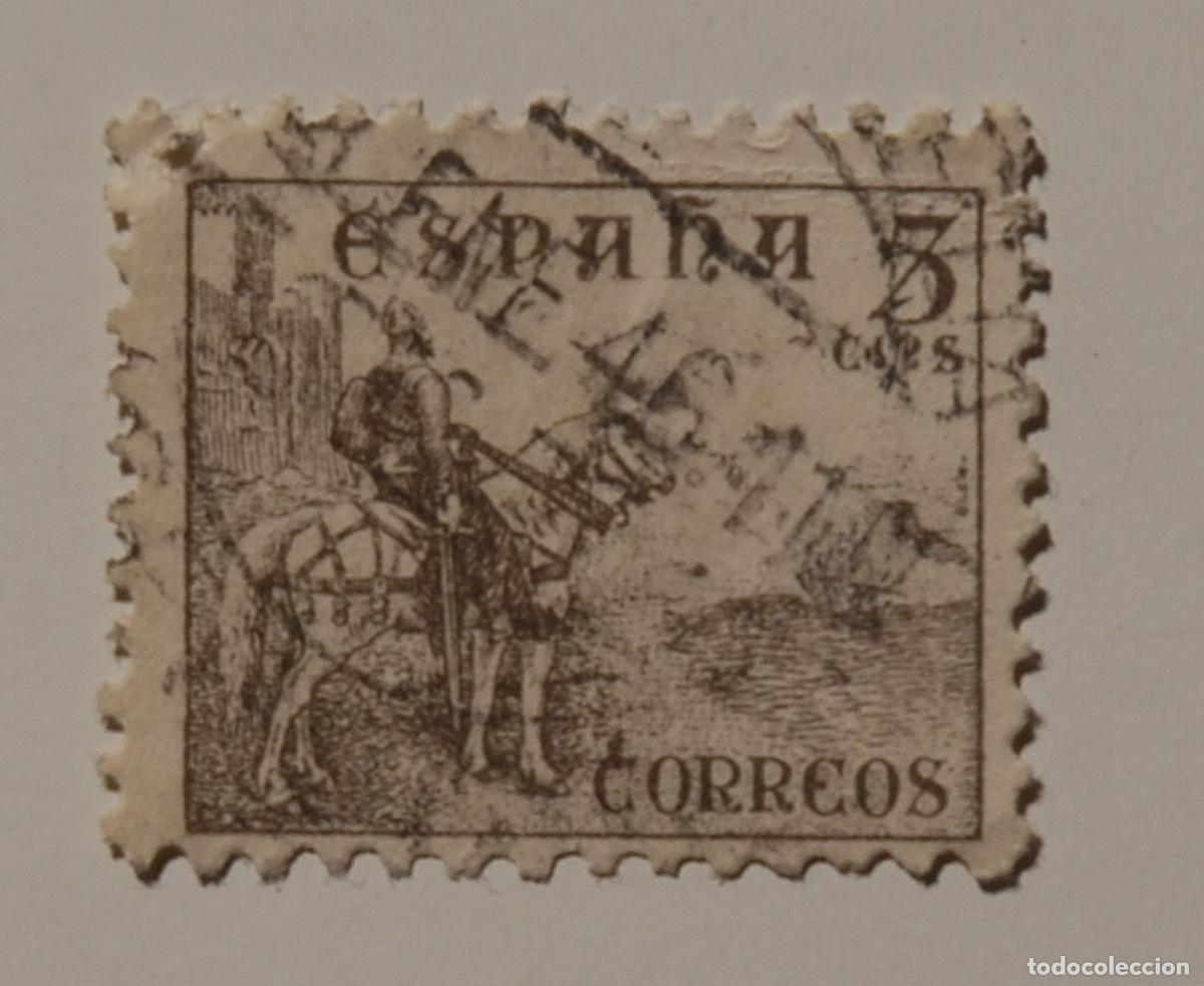 Sellos: Sello ESPA&Ntilde;A - CORREOS - 5 CTS. - EL CID - Foto 1