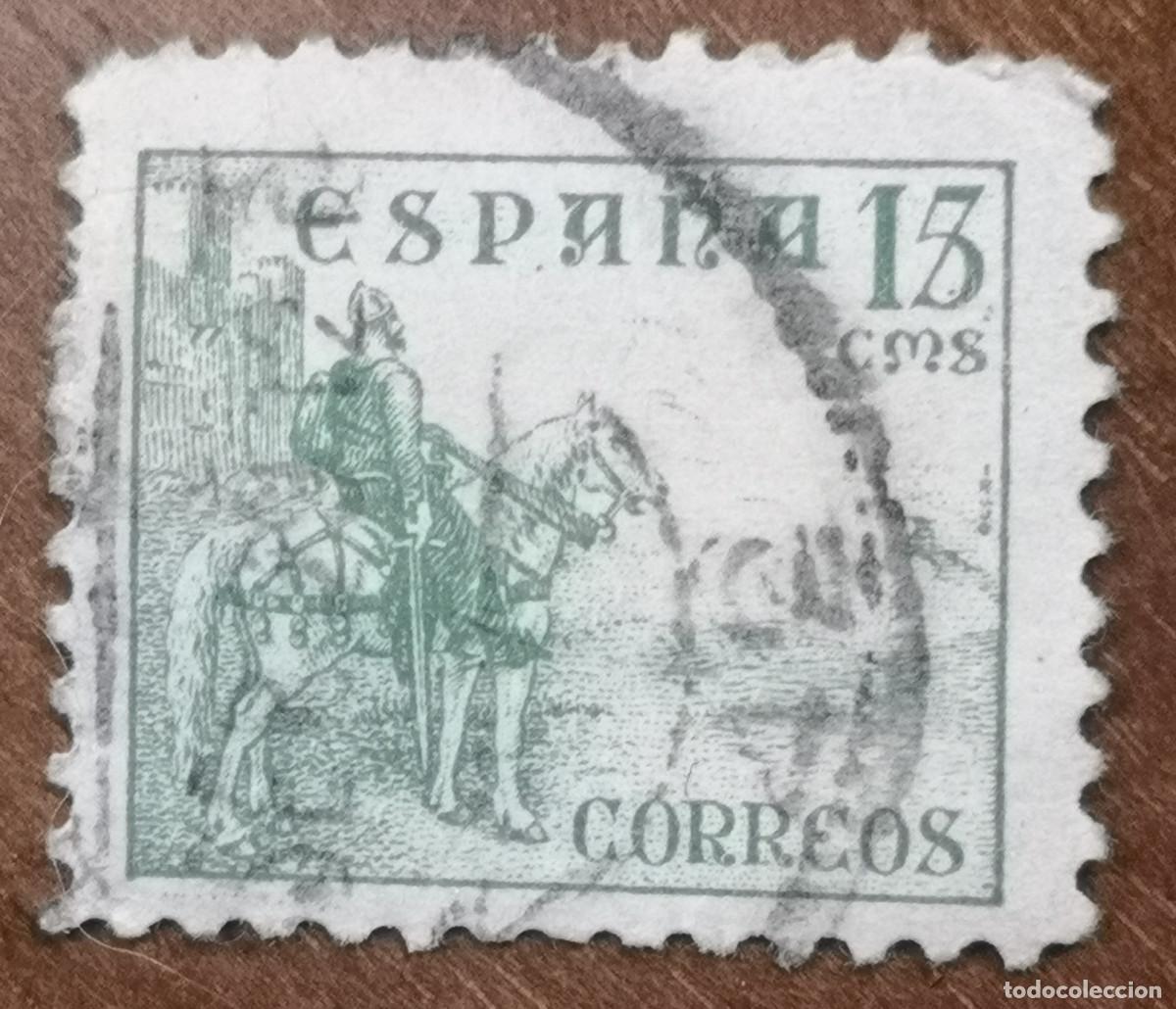 Sellos: USADO 1950 - Cid - 15 cms - Edifil 1046 - Foto 1