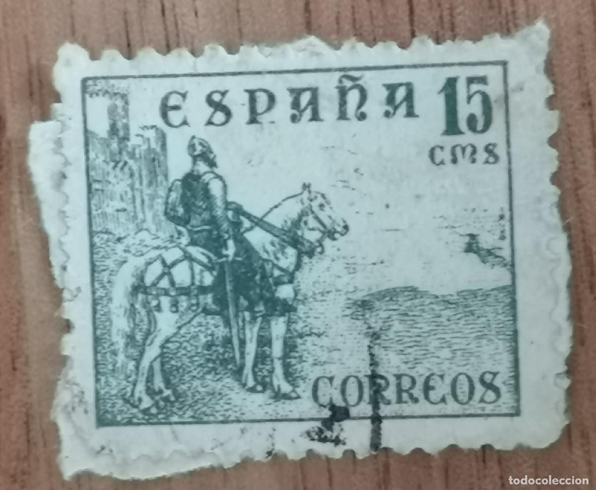 Sellos: USADO 1950 - Cid - 15 cms - Edifil 1046 - Foto 1