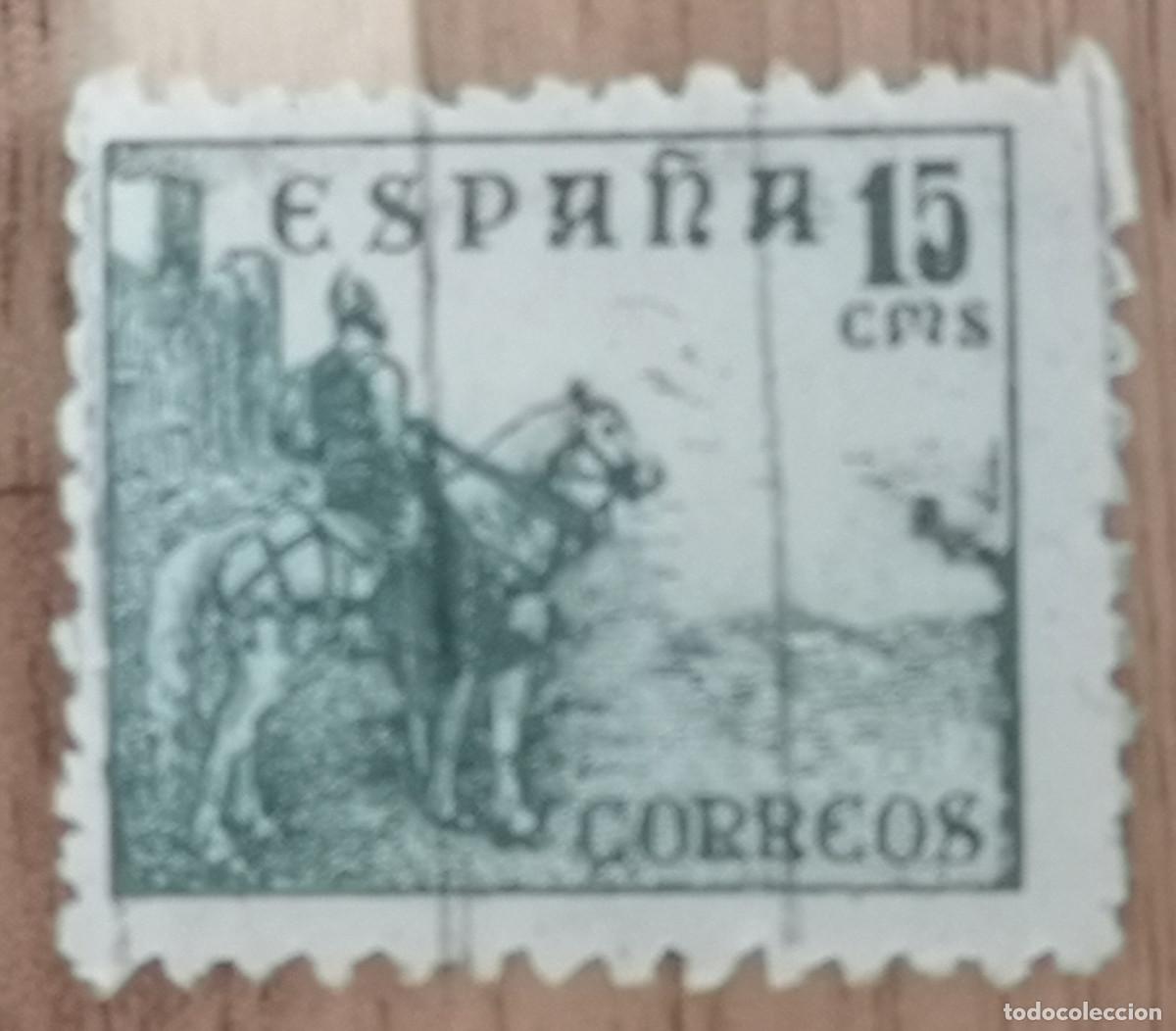 Sellos: USADO 1950 - Cid - 15 cms - Edifil 1046 - Foto 1