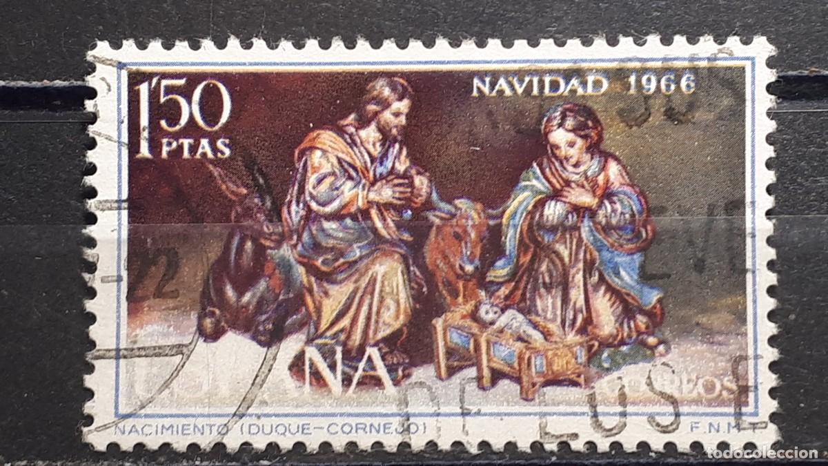 Sellos: ESPA&Ntilde;A. A&Ntilde;O 1966 &deg;. Edifil 1764 - Foto 1