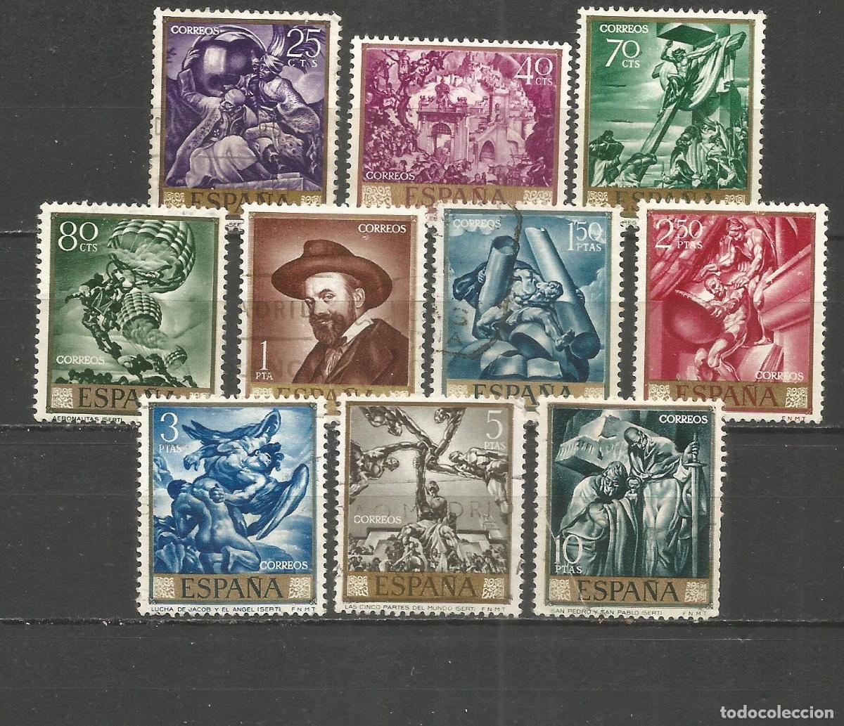 Sellos: ESPA&Ntilde;A EDIFIL NUM. 1710/1719 SERIE COMPLETA USADA - Foto 1