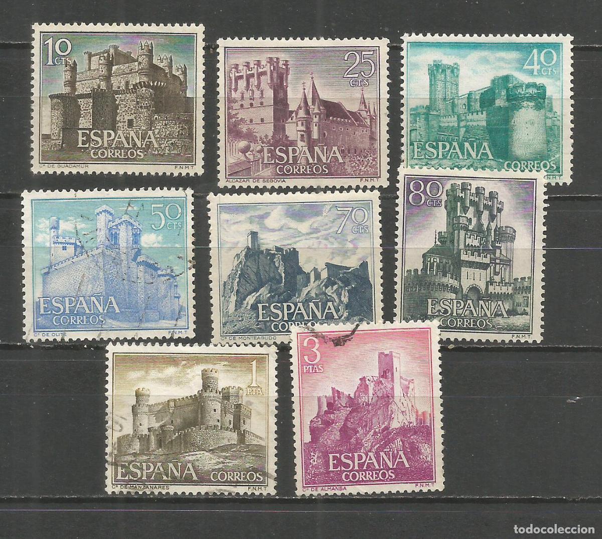 Sellos: ESPA&Ntilde;A EDIFIL NUM. 1738/1745 SERIE COMPLETA USADA - Foto 1
