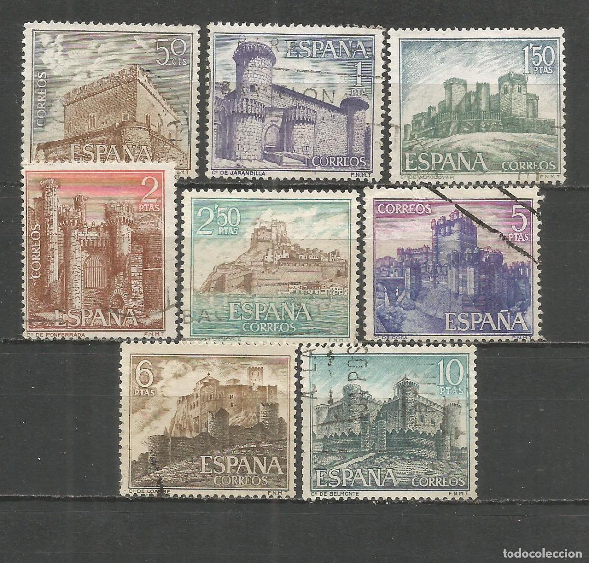 Sellos: ESPA&Ntilde;A EDIFIL NUM. 1809/1816 SERIE COMPLETA USADA - Foto 1