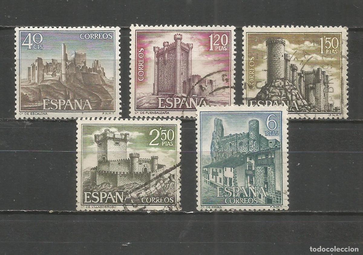 Sellos: ESPA&Ntilde;A EDIFIL NUM. 1880/1884 SERIE COMPLETA USADA - Foto 1