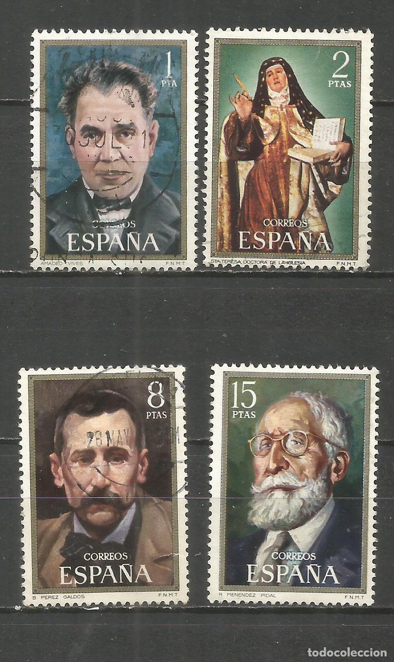 Sellos: ESPA&Ntilde;A EDIFIL NUM. 2027/2030 SERIE COMPLETA USADA - Foto 1