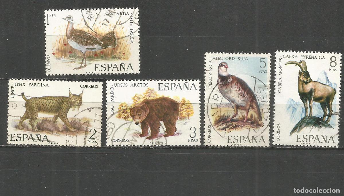 Sellos: ESPA&Ntilde;A EDIFIL NUM. 2036/2040 SERIE COMPLETA USADA - Foto 1