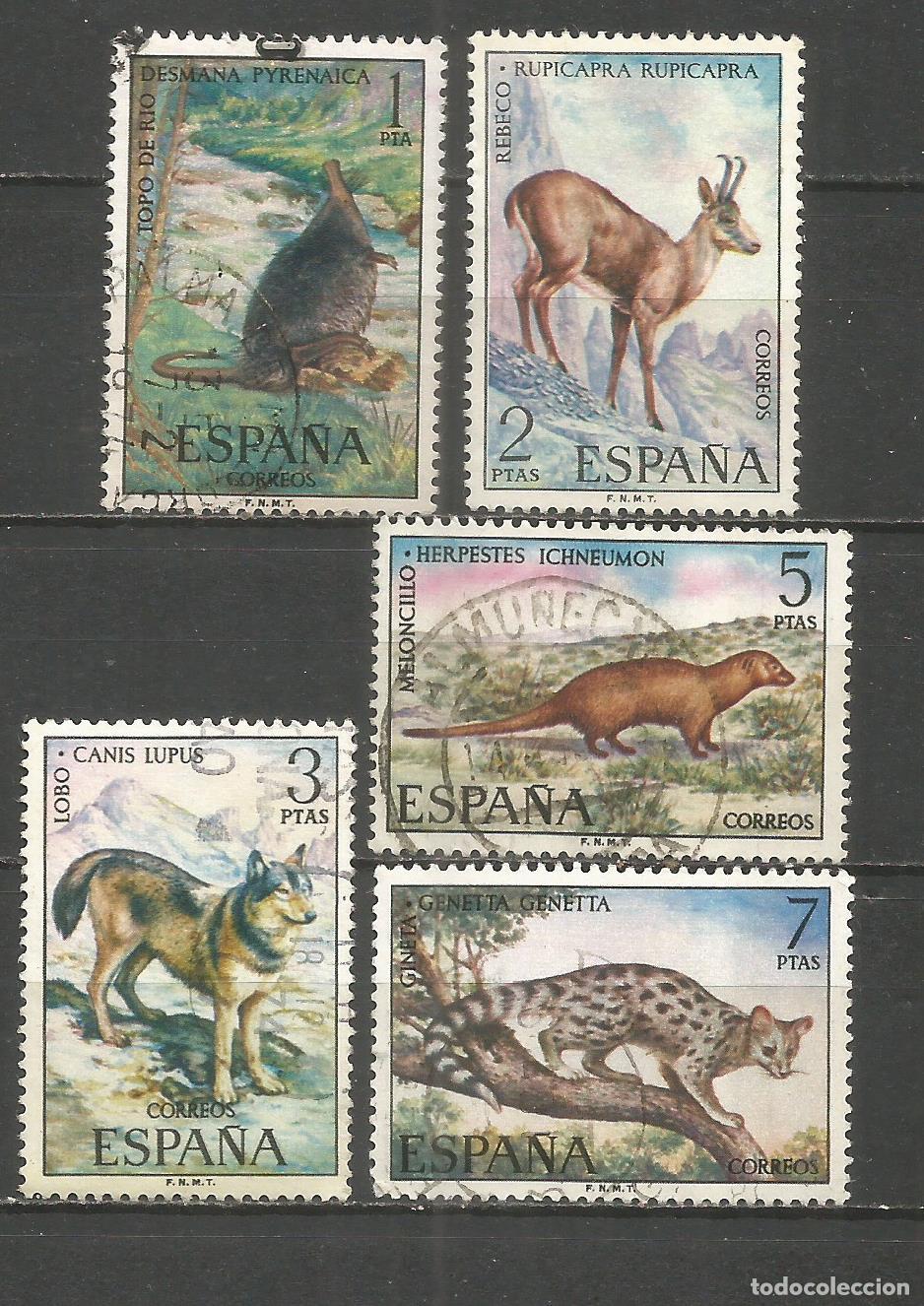 Sellos: ESPA&Ntilde;A EDIFIL NUM. 2102/2106 SERIE COMPLETA USADA - Foto 1