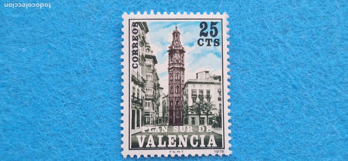 Sellos: Sello nuevo **. Plan sur de Valencia. - Foto 1