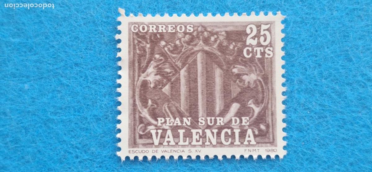 Sellos: Sello nuevo **. Plan sur de Valencia. - Foto 1
