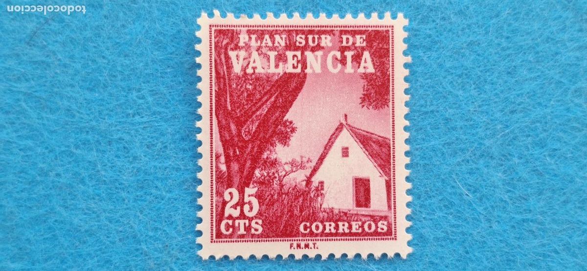 Sellos: Sello nuevo **. Plan sur de Valencia. - Foto 1