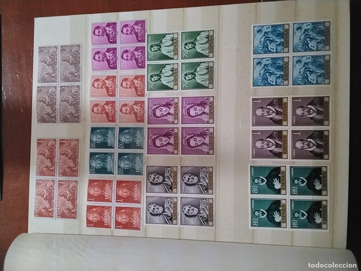 Sellos: Lotes sellos Espa&ntilde;a bloque de 4 - Foto 1