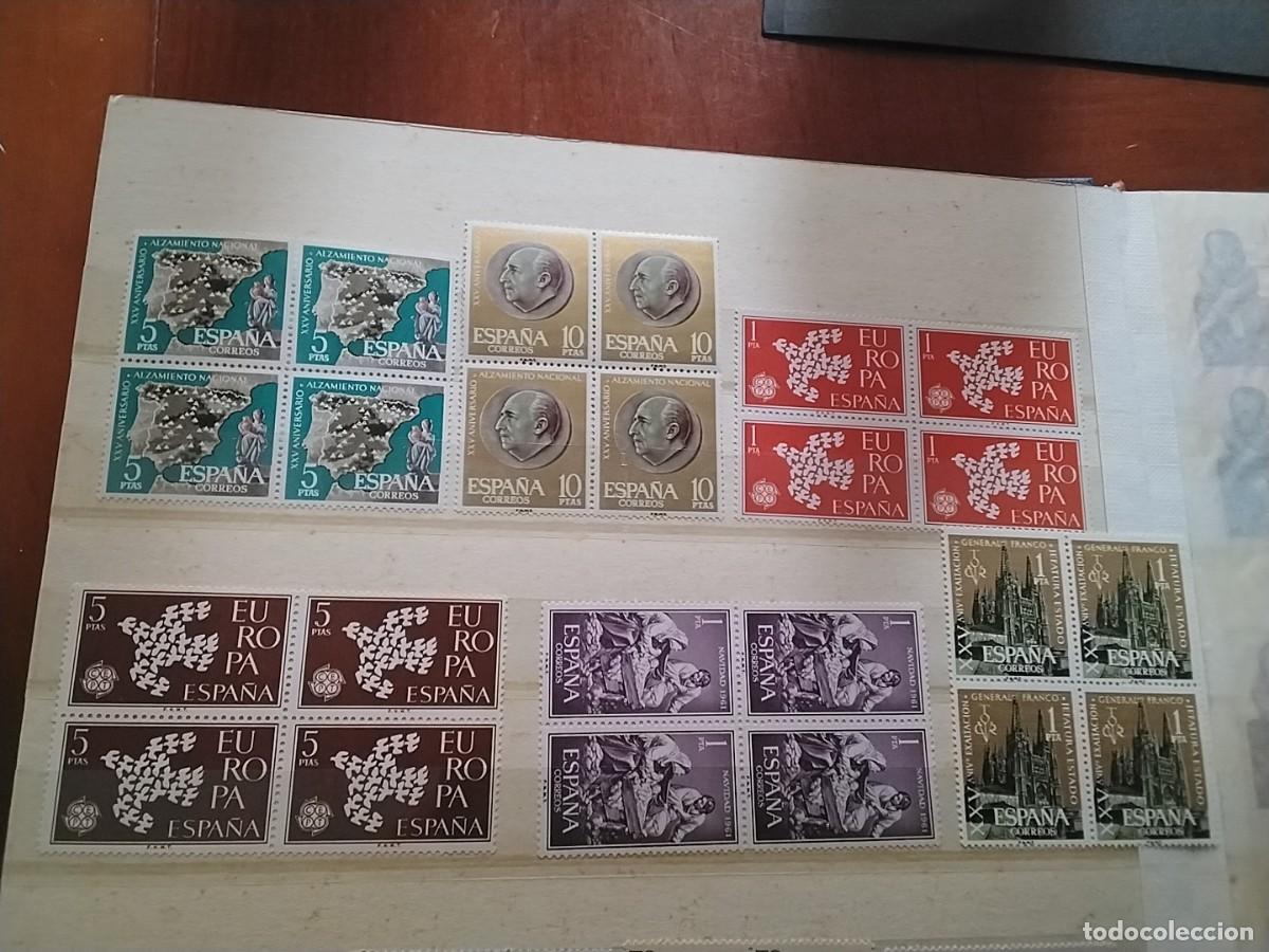 Sellos: Lotes sellos Espa&ntilde;a bloque de 4 - Foto 2