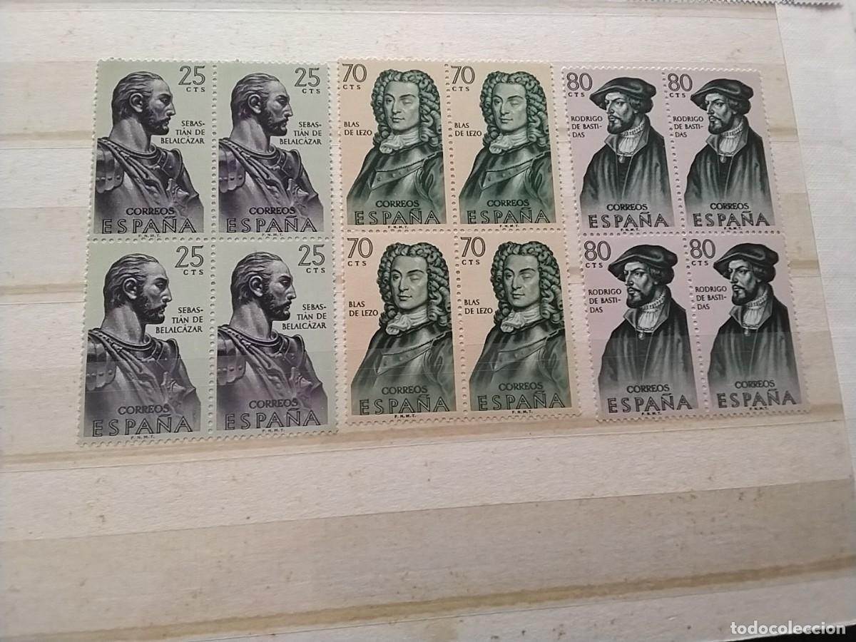 Sellos: Lotes sellos Espa&ntilde;a bloque de 4 - Foto 1
