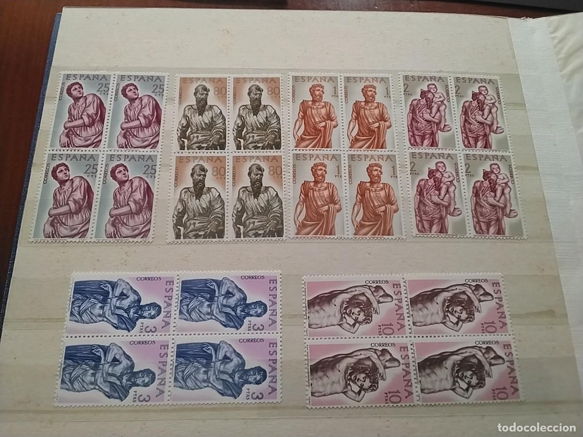 Sellos: Lotes sellos Espa&ntilde;a bloque de 4 - Foto 1