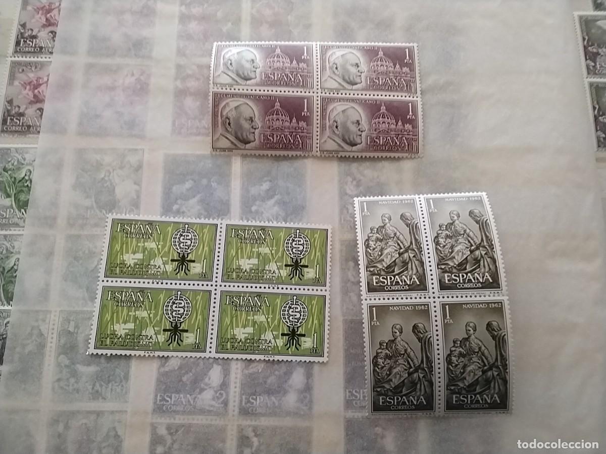 Sellos: Lotes sellos Espa&ntilde;a bloque de 4 - Foto 3