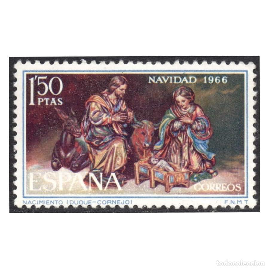Sellos: C2916# Espa&ntilde;a 1966 [SLL] Serie Navidad (MNH) - Foto 1