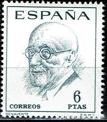Sellos: CENTENARIOS - ESPA&Ntilde;A 1966 - EDIFIL 1760 NUEVO (**) - Foto 1