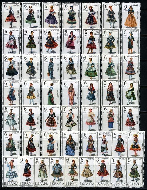 Sellos: Trajes completos a&ntilde;os 1967-71 - Foto 1