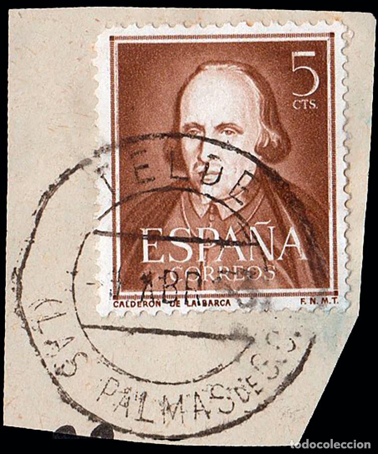 Sellos: Canarias - Edi o 1071 - Fragmento Mat &rdquo;Telde&rdquo; - Foto 1