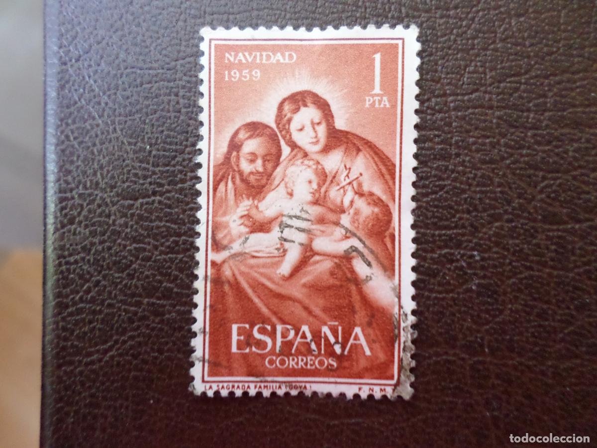 Sellos: 1959, navidad, edifil 1253 - Foto 1