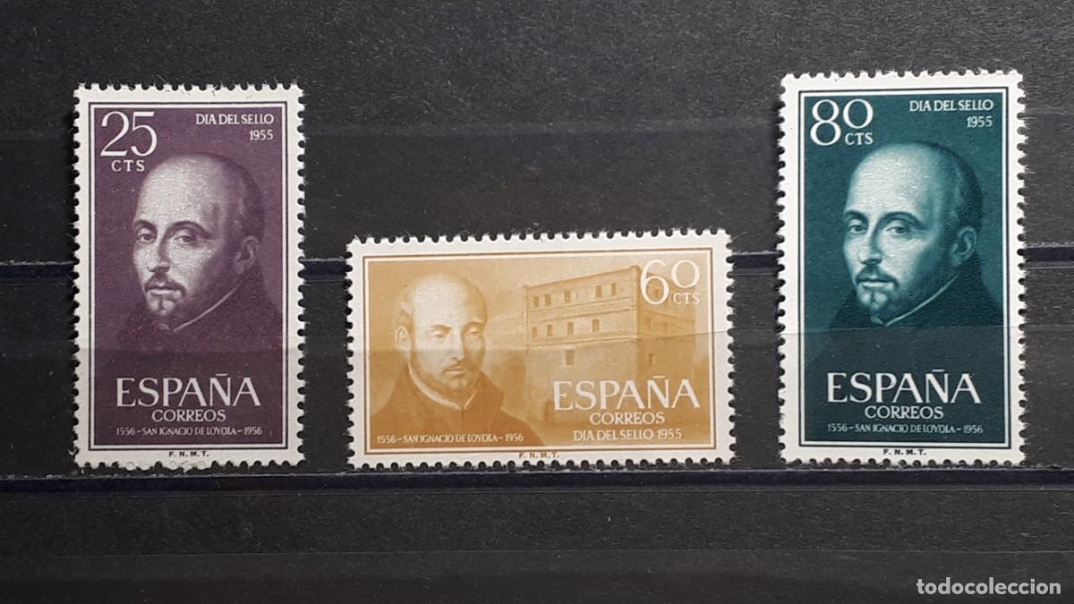Sellos: ESPA&Ntilde;A. A&Ntilde;O 1955 **. EDIFIL 1166/8 - Foto 1