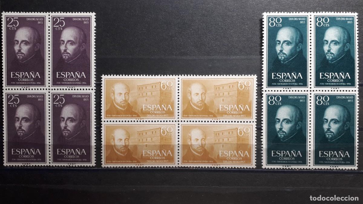 Sellos: ESPA&Ntilde;A. A&Ntilde;O 1955 **. EDIFIL 1166/8 - Foto 1