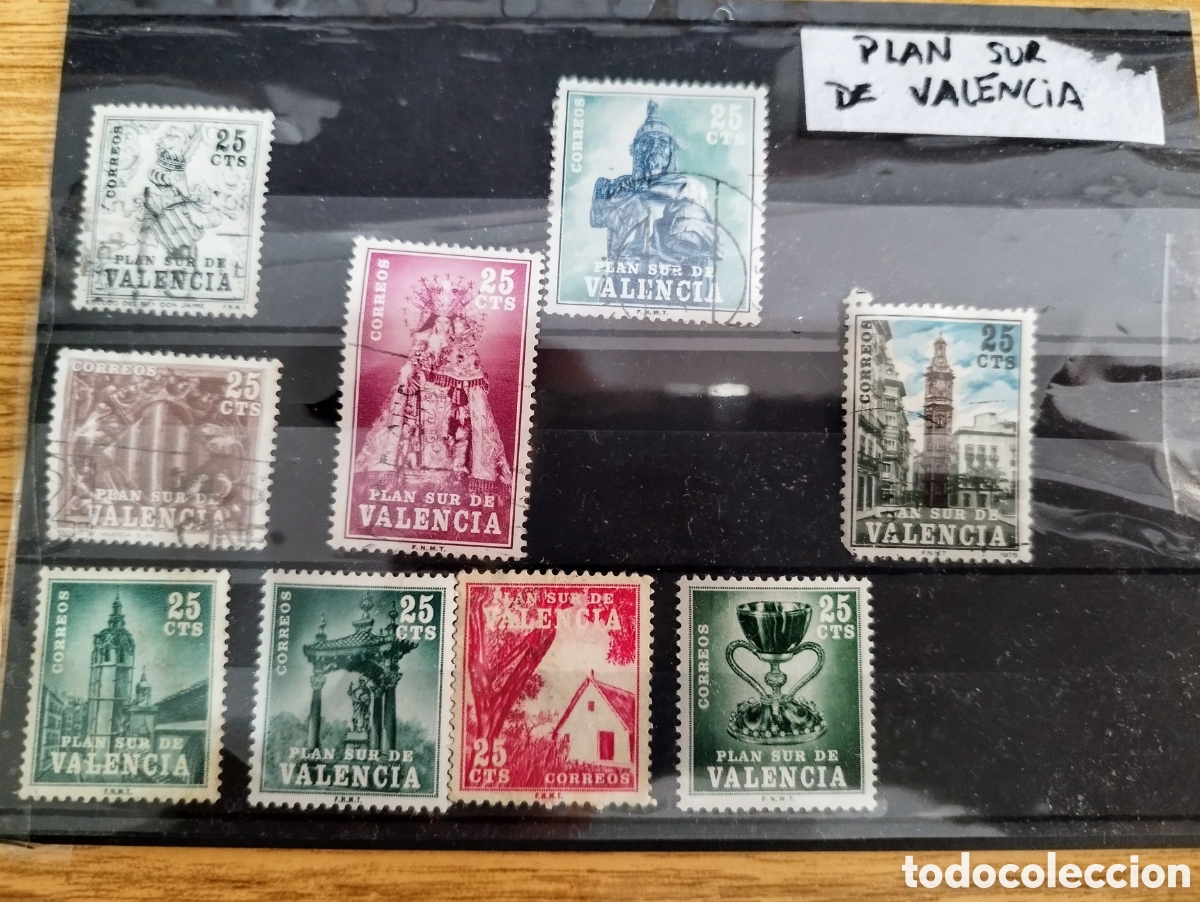 Sellos: Plan sur de Valencia. Serie completa - Foto 1