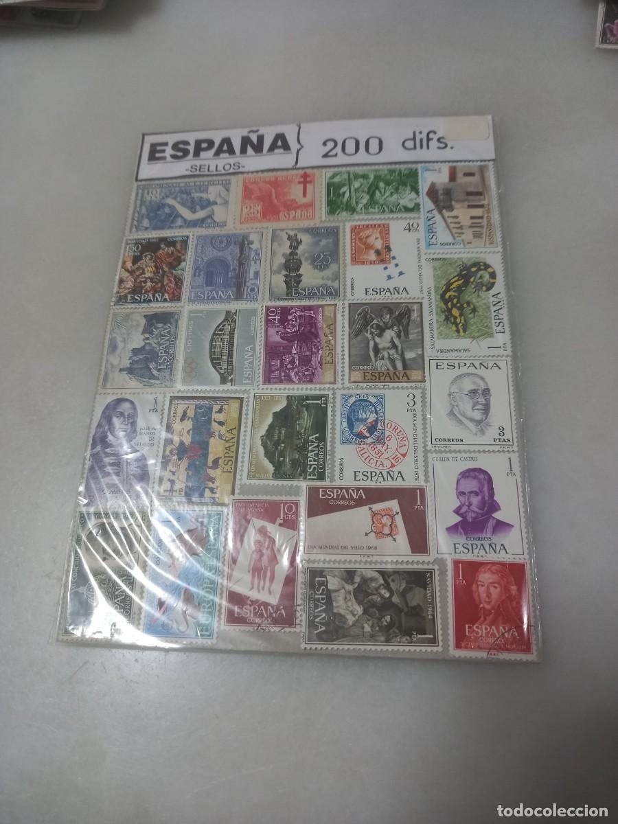 Sellos: SELLOS ESPA&Ntilde;A &rdquo;USADOS&rdquo; LOTE 200 - Foto 1