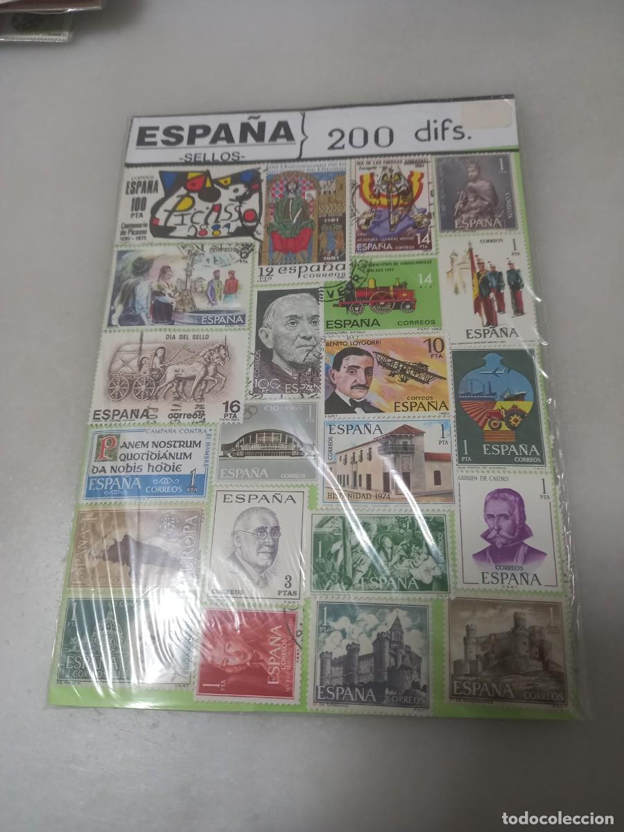 Sellos: SELLOS ESPA&Ntilde;A &rdquo;USADOS&rdquo; LOTE 200 - Foto 1