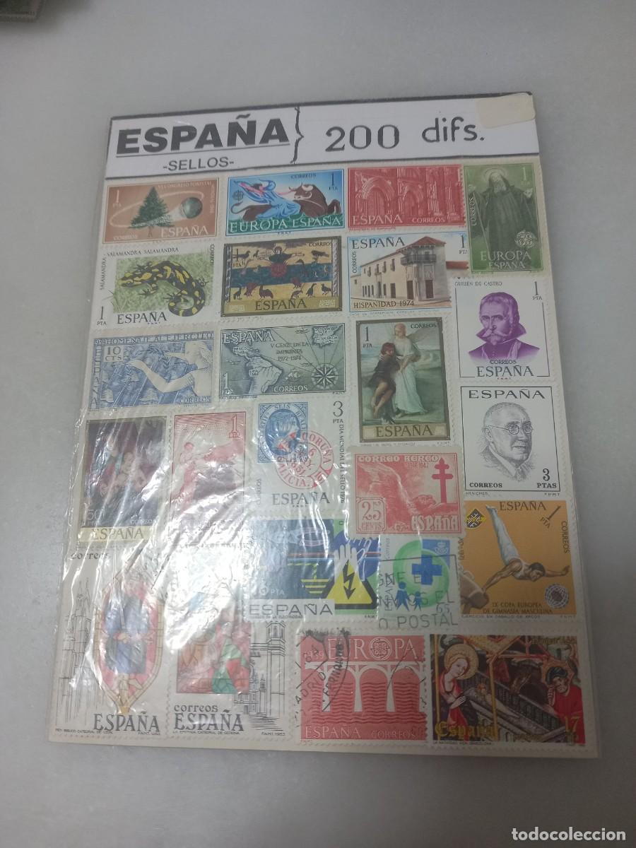 Sellos: SELLOS ESPA&Ntilde;A &rdquo;USADOS&rdquo; LOTE 200 - Foto 1