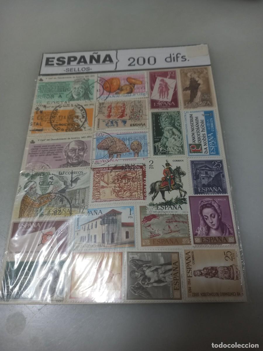 Sellos: SELLOS ESPA&Ntilde;A &rdquo;USADOS&rdquo; LOTE 200 - Foto 1