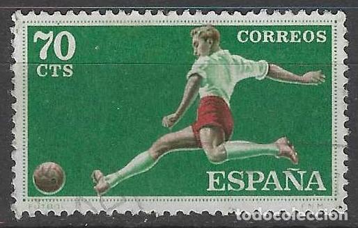 Sellos: ESPA&Ntilde;A 1960 - DEPORTES - USADO - Foto 1