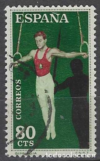 Sellos: ESPA&Ntilde;A 1960 - DEPORTES - USADO - Foto 1