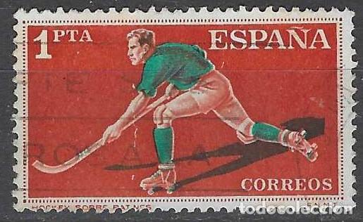 Sellos: ESPA&Ntilde;A 1960 - DEPORTES - USADO - Foto 1