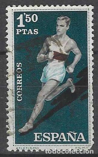 Sellos: ESPA&Ntilde;A 1960 - DEPORTES - USADO - Foto 1
