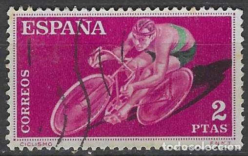 Sellos: ESPA&Ntilde;A 1960 - DEPORTES - USADO - Foto 1