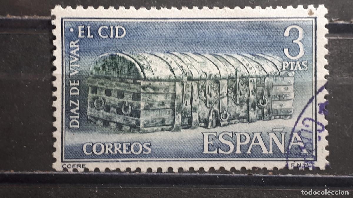 Sellos: ESPA&Ntilde;A. A&Ntilde;O 1962 &deg; . Edifil 1447 - Foto 1